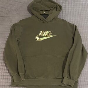 Nike youth Olive Green Hoodie